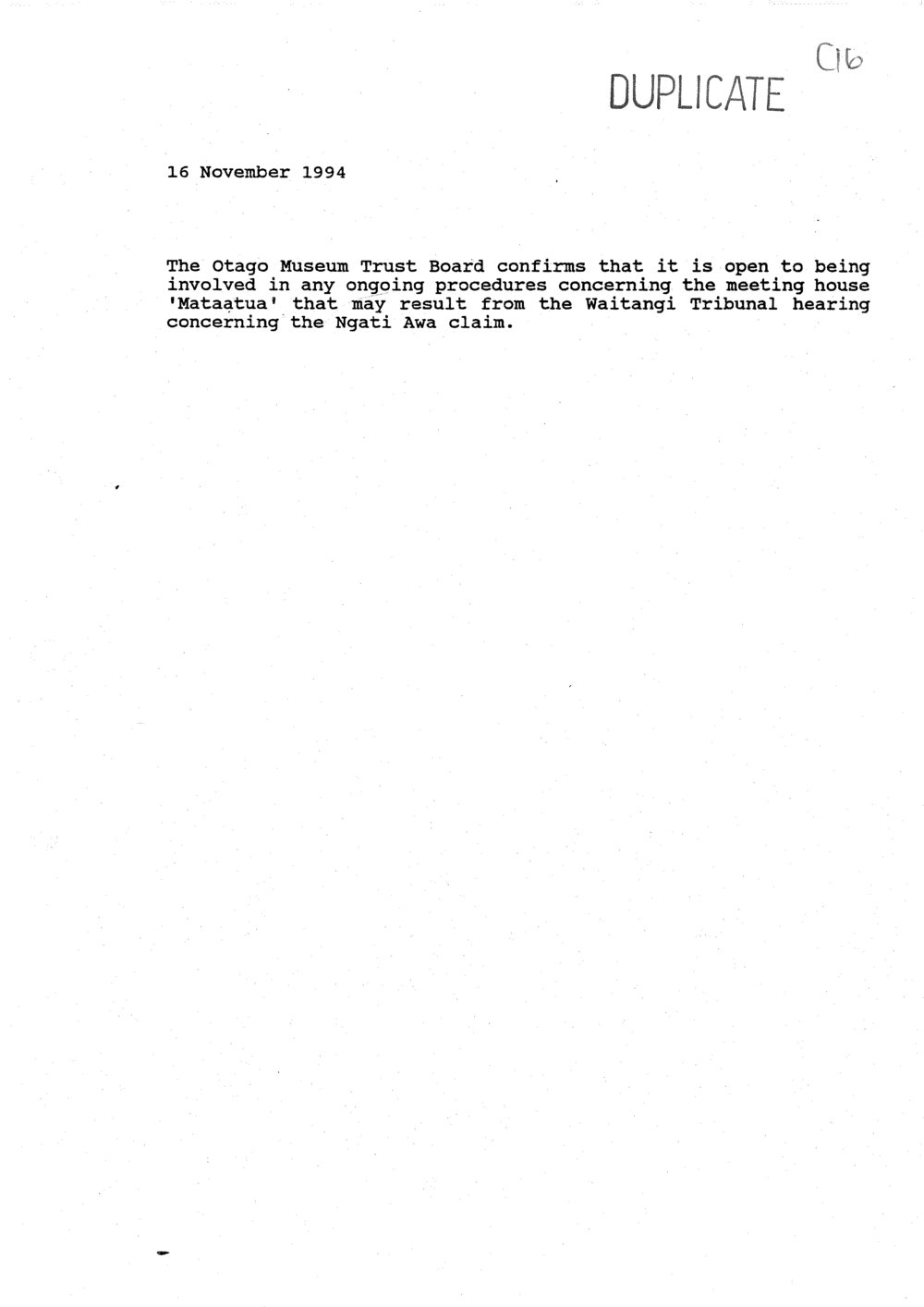 Wai 46_INQ_C016_Otago Museum Trust Open to Claims