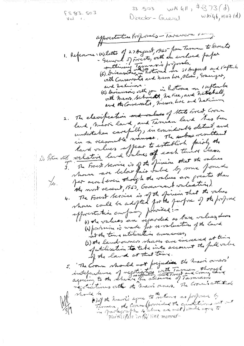 Wai 46_INQ_M117 (d)_Handwritten Notes