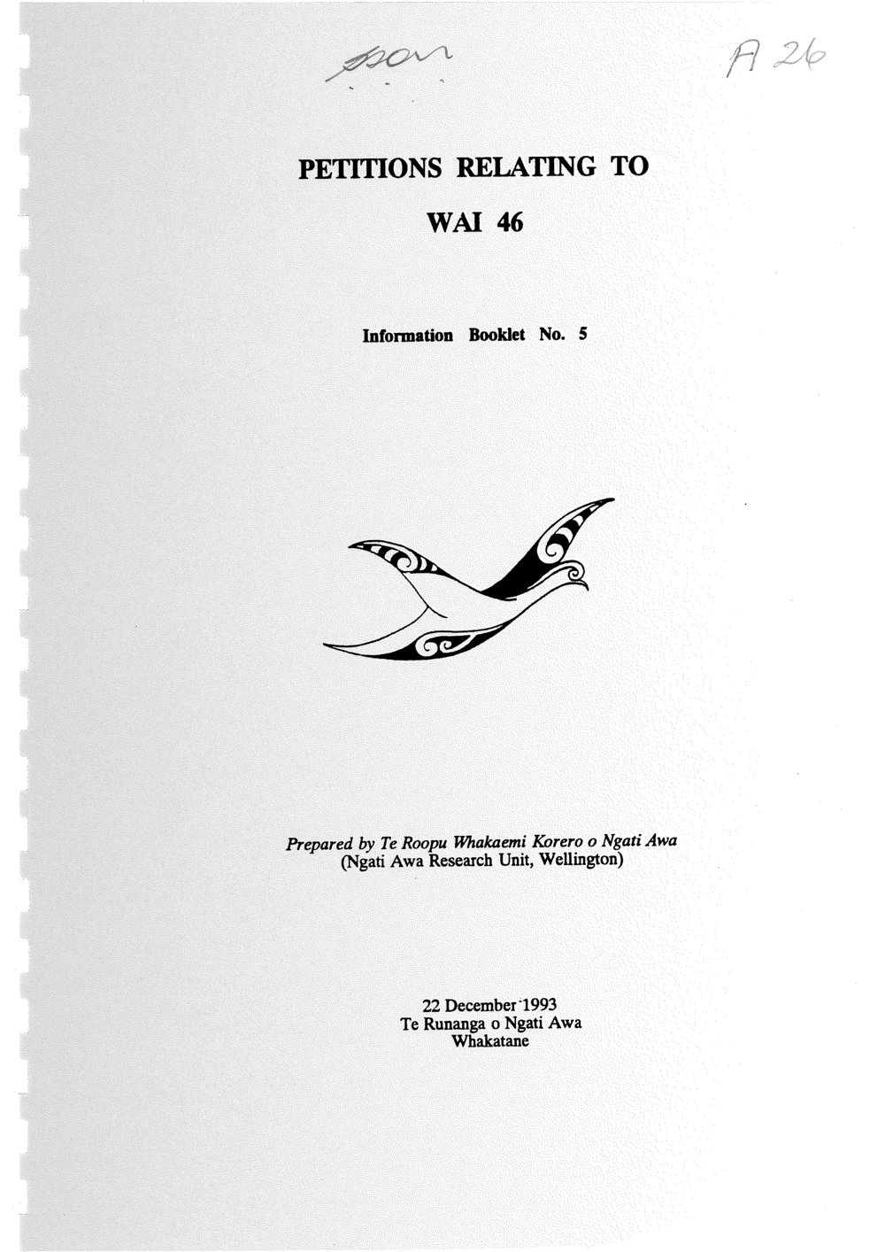 Wai 46_INQ_A026_Petition relating to Wai 46