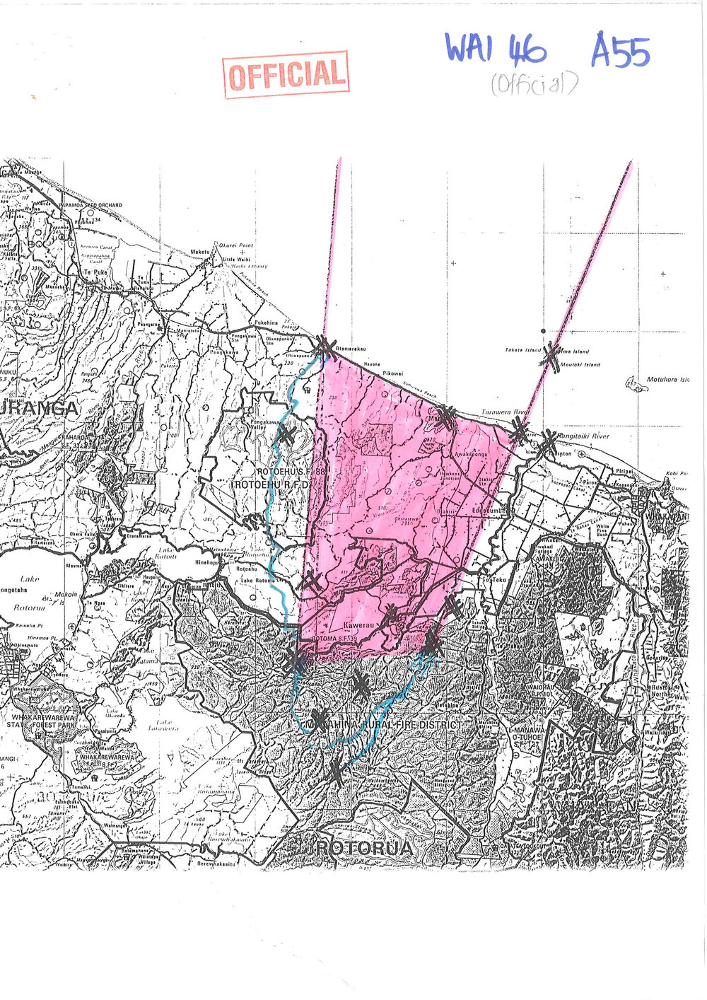 Wai 46_INQ_A055_Map Wai 46