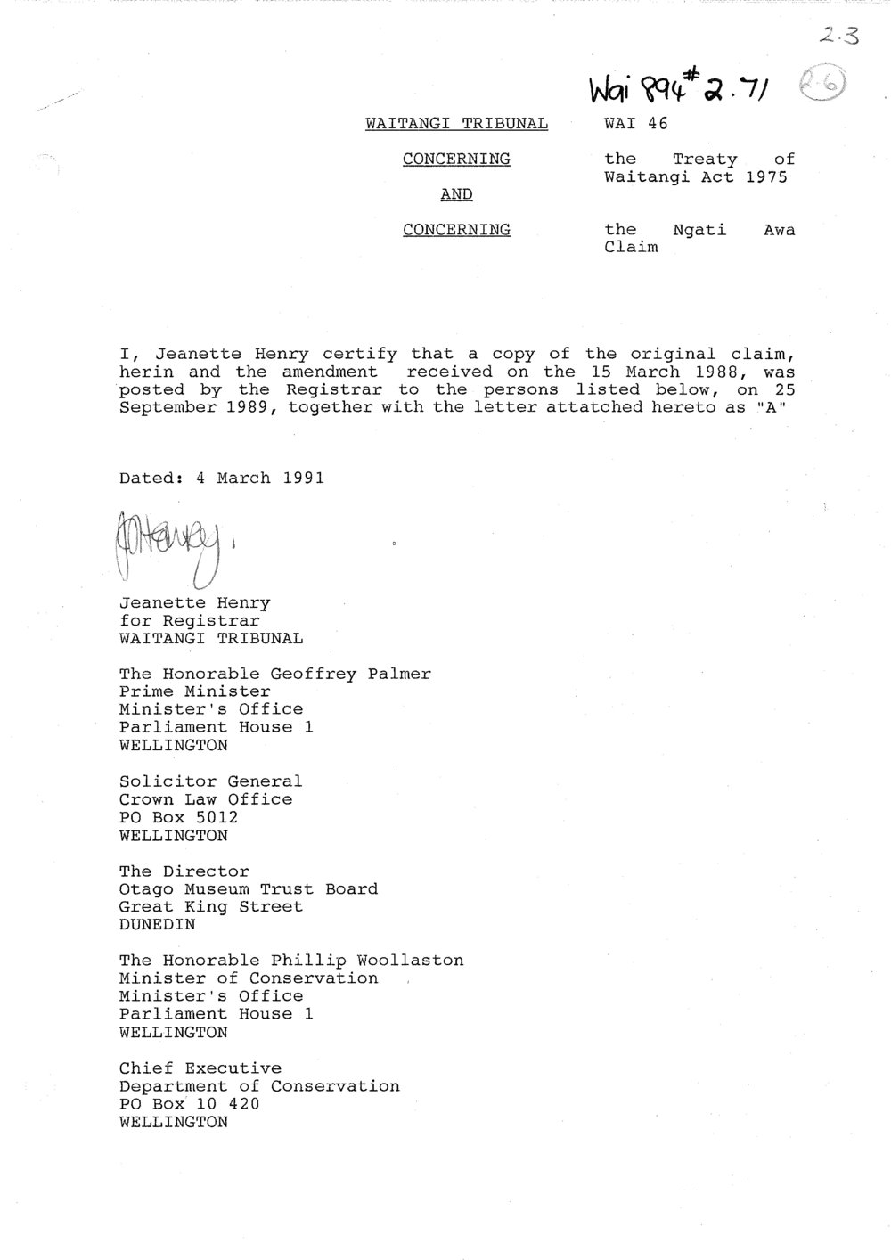 Wai 46_INQ_2.6_Ngati Awa Claim 4 March 1991