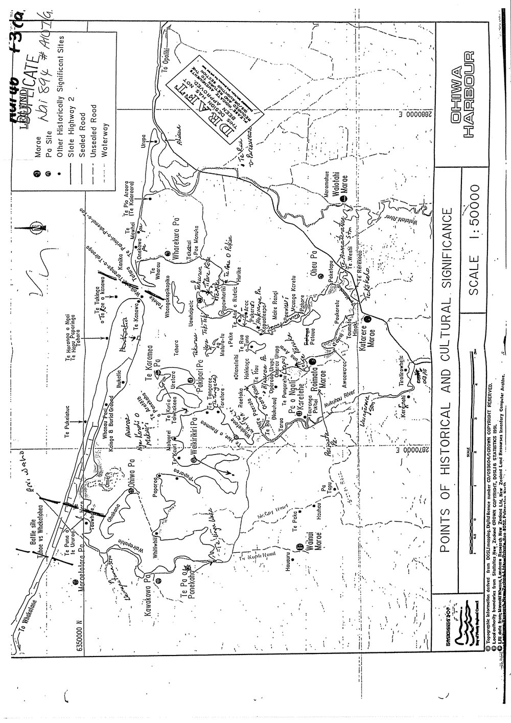 Wai 46_INQ_F003 (a)_Map Points of Cultural Significance