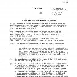 Wai 46_INQ_2.12_Directions for Appointment of Counsel 12 Aug 1991