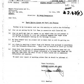 Wai 46_INQ_2.47 (e)_Ngati Makino Claims and Ngati Awa Hearing 1 July 1994