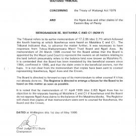 Wai 46_INQ_2.84_Memo RE Matahina C and C1