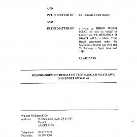 Wai 46_INQ_2.197 (a)_Memo on behalf of TRONA in support of Wai 66