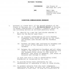 Wai 46_INQ_3.12_Direction Commissioning Research RE Ngati Awa, Tuwharetoa ki Kawerau - Harris Martin 5 Dec 1994