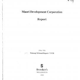 Wai 46_INQ_E004_Maori Development Corporation Report