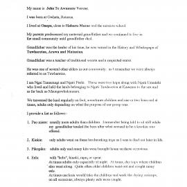 Wai 46_INQ_E014_John Vercoe Provides Whakapapa