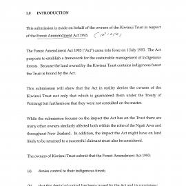 Wai 46_INQ_B012_Kiwinui Trust - Indigenous Forest Management