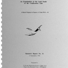 Wai 46_INQ_B014 (a)_Research Report N 11 - The Southern Blocks 12 September 1994