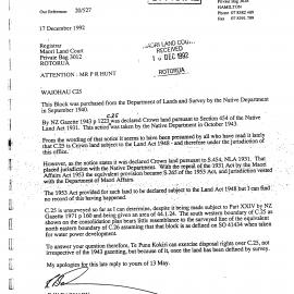 Wai 46_INQ_C002 (a)_Letter - Waiohau C25