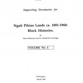 Wai 46_INQ_M022 (d)_Supporting Documents Ngati Pikiao Lands - Block histories - Volume 4