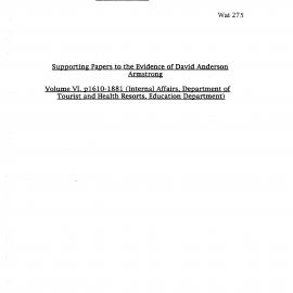 Wai 46_INQ_G006 (f)_Supporting Papers to the evidence of David A Armsrrong V7