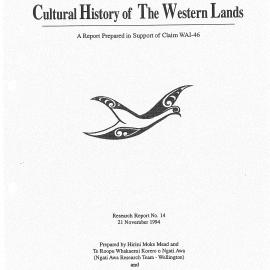 Wai 46_INQ_C011_Cultural History of The Western Lands - Ngati Awa