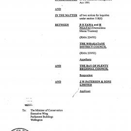 Wai 46_INQ_G011 (a)_REPORT of Planning Tribunal 24 March 1995