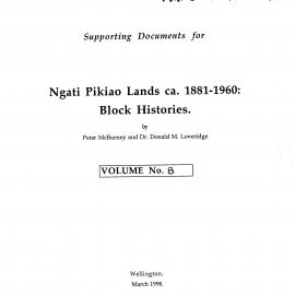 Wai 46_INQ_M022 (h)_Supporting Documents Ngati Pikiao Lands - Block histories - Volume 8