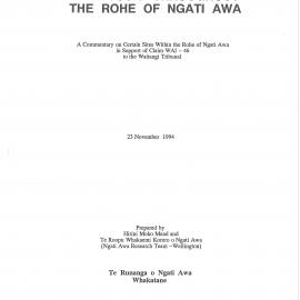 Wai 46_INQ_C019_Day Tour Throughout the rohe of Ngati Awa - 23 November 1994