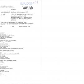 Wai 46_INQ_D009_Opening Submission for Te Runanganui o Te Ika a Maui