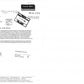 Wai 46_INQ_D013_Letter to Registrar RE Matahina C Block - 14 March 1995