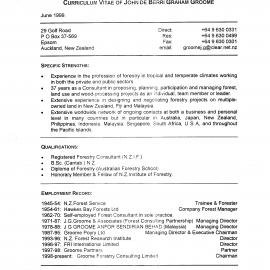 Wai 46_INQ_M036 (a)_CV of John De Berri Graham Groome