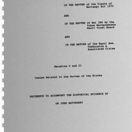 Wai 46_INQ_H009 (a)_Matahina C & C1 - Issues related to survey