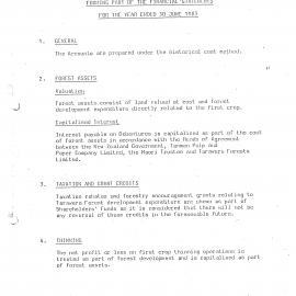Wai 46_INQ_M094_Statement of Accounting Policies - Forming Part of the financial Statements - 30 June 1983