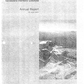 Wai 46_INQ_M108_Tarawera Forests Limited - Annual Report - 30 June 1997