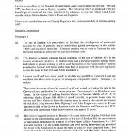 Wai 46_INQ_M115_Research Report (WAI 411)