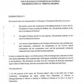 Wai 46_INQ_I005 (e)_Historical Research Report by Te Runanga o Tuwharetoa ki Kawerau