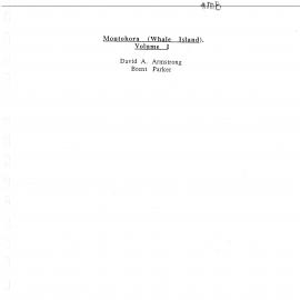 Wai 46_INQ_M008_Report RE Moutohora (Whale Island) Volume 1